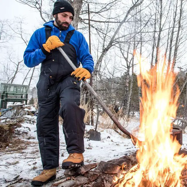 Alt view image 4 of 7 - REFRIGIWEAR 0385RNAV2XL 0385 Insulated Bib Overalls, Nylon, 6 oz Fabric Weight,