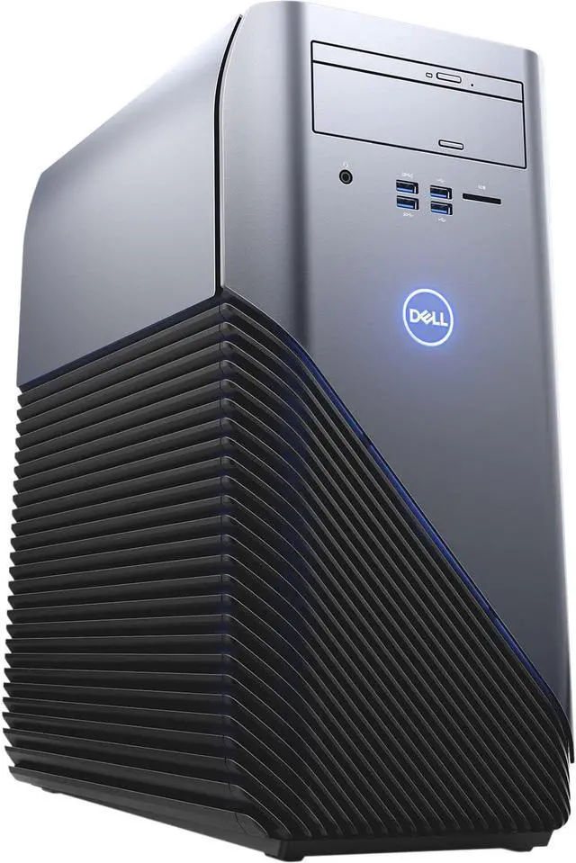 Alt view image 2 of 6 - Dell Inspiron 5675 Gaming Desktop ( AMD Ryzen 3 1200 3.1Ghz, 8GB Ram, 1TB Hard Drive, AMD Radeon RX 560 2GB Graphics, Windows 10 Home ) Grade B