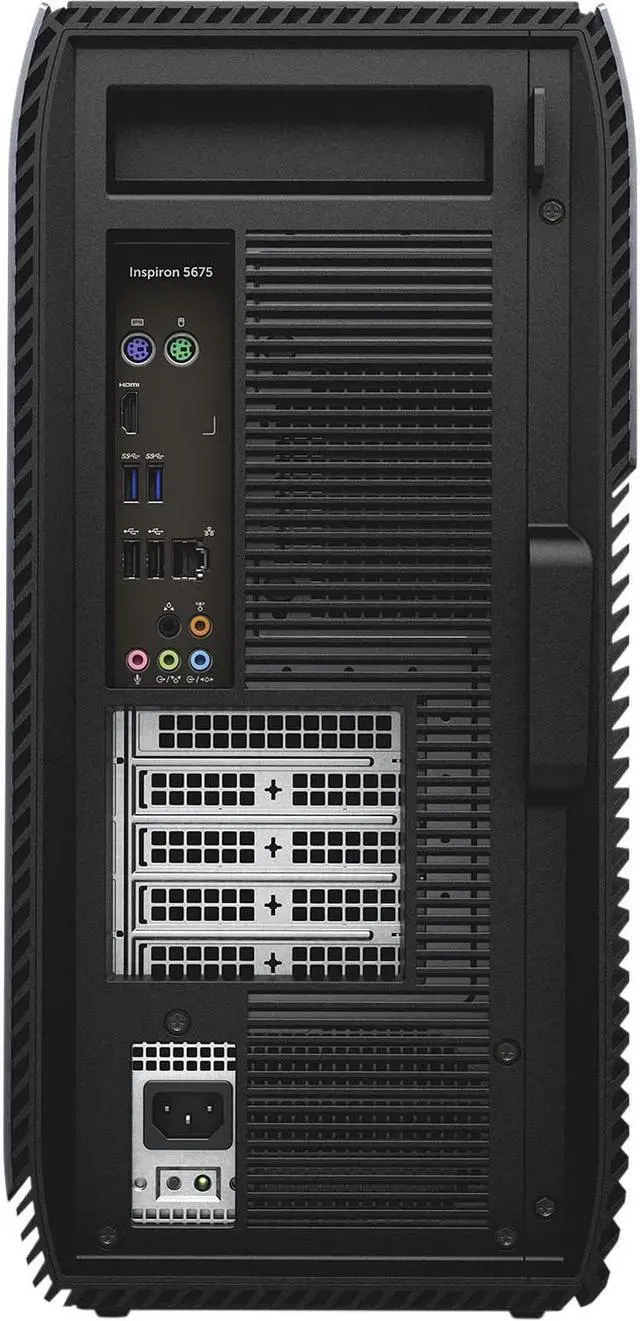 Alt view image 6 of 6 - Dell Inspiron 5675 Gaming Desktop ( AMD Ryzen 3 1200 3.1Ghz, 8GB Ram, 1TB Hard Drive, AMD Radeon RX 560 2GB Graphics, Windows 10 Home ) Grade B