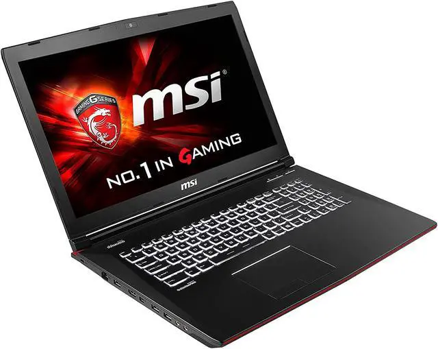 Alt view image 3 of 7 - MSI GE72 2QC Apache 17.3" FHD Gaming Laptop ( Intel Core i7-4720HQ 2.6Ghz, 12GB Ram, 1TB Hard Drive, Nvidia GTX 960M 2GB Graphics, Windows 10 Home ) Grade B