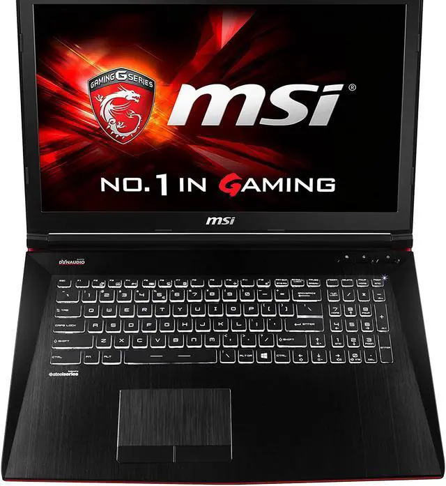 Alt view image 2 of 7 - MSI GE72 2QC Apache 17.3" FHD Gaming Laptop ( Intel Core i7-4720HQ 2.6Ghz, 12GB Ram, 1TB Hard Drive, Nvidia GTX 960M 2GB Graphics, Windows 10 Home ) Grade B