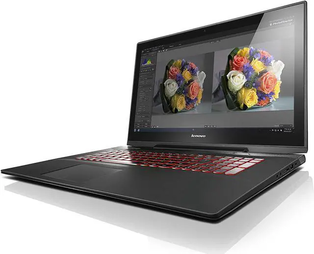 Alt view image 2 of 6 - Lenovo Y70-70 Touchscreen 17.3" FHD Gaming Laptop ( Intel Core i7-4710HQ 2.50GHz, 8GB Ram, 1TB Hard Drive, Nvidia GeForce GTX 860M 2GB, Windows 10 Home ) Grade A