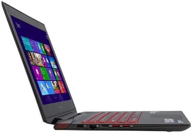 Alt view image 3 of 7 - Lenovo Y40-80 14" FHD Gaming Laptop ( Intel Core i7-5500U 2.40Ghz, 8GB Ram, 500GB SSD, AMD Radeon R9 M275X 2GB, Win 10 Home ) Grade A
