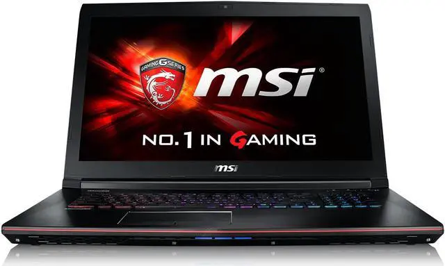 Alt view image 3 of 7 - MSI GE72 2QF Apache Pro 17.3" FHD Gaming Laptop ( Intel Core i7-5700HQ 2.70Ghz, 16GB Ram, 128GB SSD + 1TB Hard Drive, Nvidia GTX 970M 3GB Graphics, Windows 10 Home ) Grade A