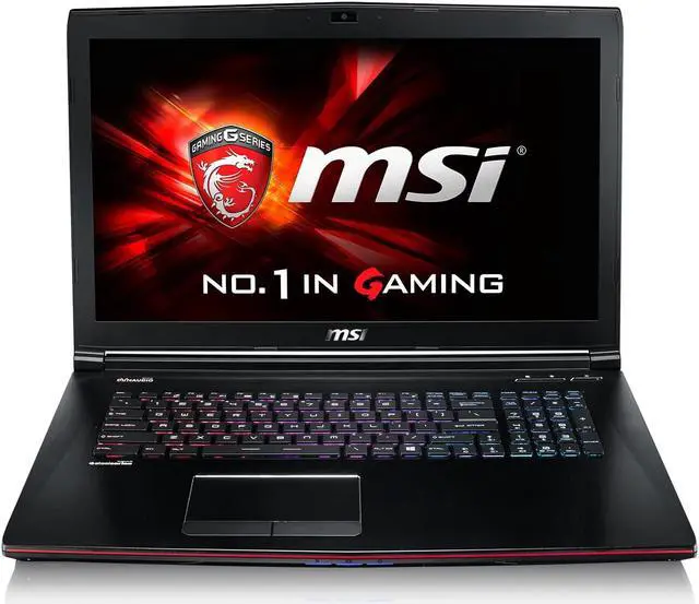Alt view image 2 of 7 - MSI GE72 2QF Apache Pro 17.3" FHD Gaming Laptop ( Intel Core i7-5700HQ 2.70Ghz, 16GB Ram, 128GB SSD + 1TB Hard Drive, Nvidia GTX 970M 3GB Graphics, Windows 10 Home ) Grade A