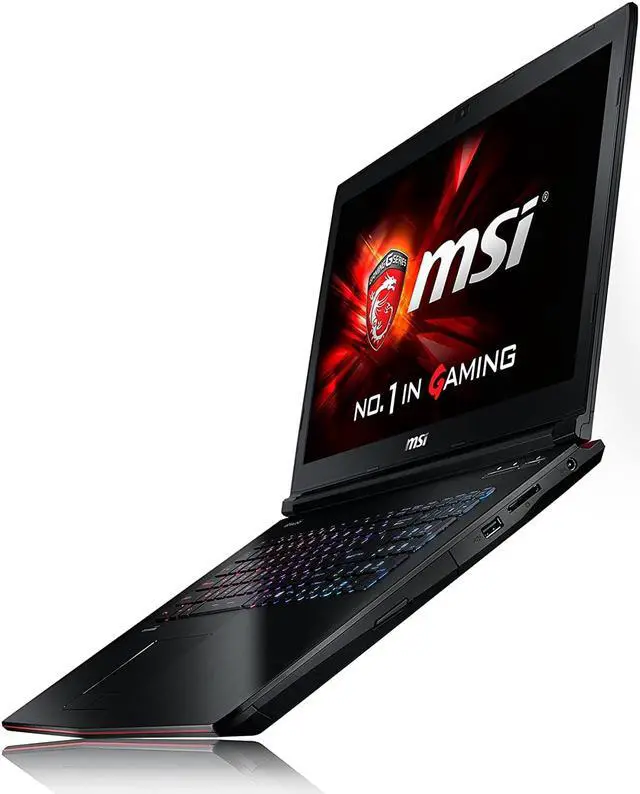 Alt view image 4 of 7 - MSI GE72 2QF Apache Pro 17.3" FHD Gaming Laptop ( Intel Core i7-5700HQ 2.70Ghz, 16GB Ram, 128GB SSD + 1TB Hard Drive, Nvidia GTX 970M 3GB Graphics, Windows 10 Home ) Grade A