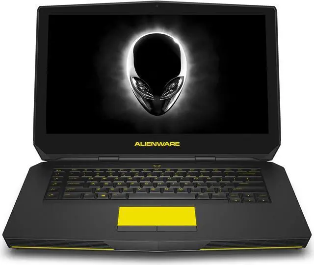 Main image of Dell Alienware 15 R1 15.6-Inch 4K Touch Gaming Laptop ( Intel Core i7-4720HQ 2.60Ghz, 16GB RAM, 128GB SSD + 500GB Hard Drive, NVIDIA GeForce GTX 980M 4GB, Windows 11 Home ) Grade A