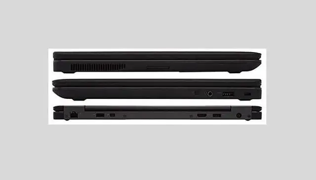 Alt view image 6 of 6 - DELL LATITUDE E7440 14.1" i5-4300U, 4GB RAM DDR3, 256GB SSD, WIN 10 Grade C