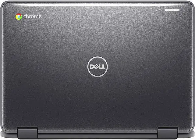 Alt view image 7 of 7 - Dell 3189 Convertible Chromebook 11.6" HD IPS Touchscreen, Intel Celeron N3060 Up to 2.48GHz, 4GB Ram 32GB SSD, HDMI, WiFi, Webcam, Chrome OS Grade B