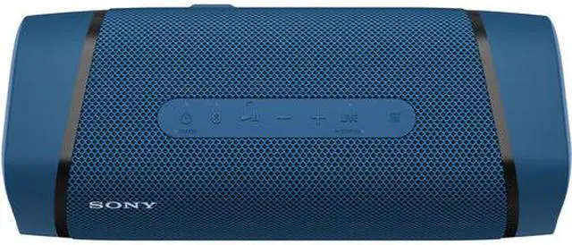 Alt view image 4 of 20 - Sony XB33 EXTRA BASS Blue Portable Bluetooth Speaker - SRSXB33/L