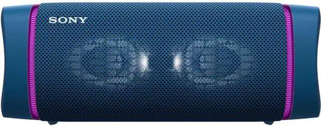 Alt view image 2 of 20 - Sony XB33 EXTRA BASS Blue Portable Bluetooth Speaker - SRSXB33/L
