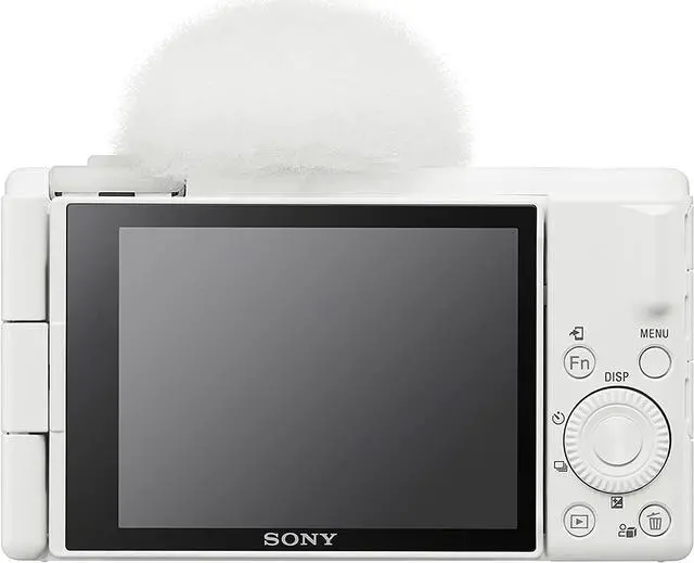 Alt view image 4 of 20 - Sony ZV-1F Vlog Camera for Content Creators and Vloggers (White)