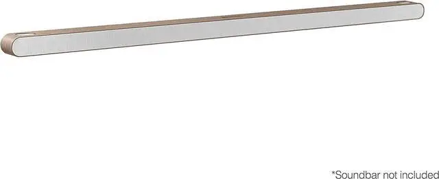 Alt view image 2 of 4 - Samsung VGSCFBS8TK Ultra-Slim Soundbar Bezel for S800B/S801B (Teak)