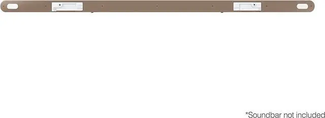 Alt view image 4 of 4 - Samsung VGSCFBS8TK Ultra-Slim Soundbar Bezel for S800B/S801B (Teak)