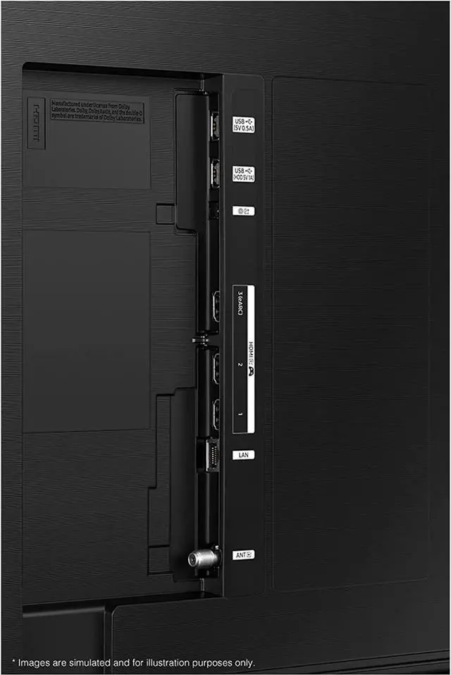 Alt view image 3 of 8 - Samsung UN85CU8000 85" Black CU8000 Crystal UHD Smart Tv (2023) - UN85CU8000FXZA