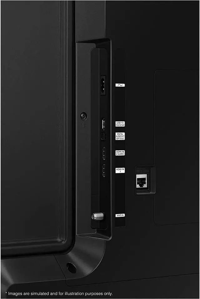 Alt view image 4 of 8 - Samsung UN58CU7000 58" Titan Gray CU7000 Crystal UHD 4K Smart TV (2023) - UN58CU7000FXZA