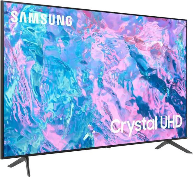 Alt view image 3 of 8 - Samsung UN58CU7000 58" Titan Gray CU7000 Crystal UHD 4K Smart TV (2023) - UN58CU7000FXZA