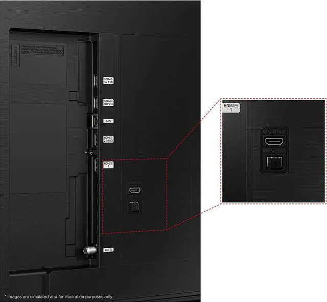 Alt view image 5 of 8 - Samsung 75" Q60C Class 4K QLED TV (QN75Q60CAFXZA, 2023)