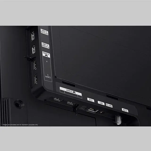 Alt view image 3 of 9 - Samsung 77" Black S90C OLED 4K Smart TV (QN77S90CAFXZA, 2023)