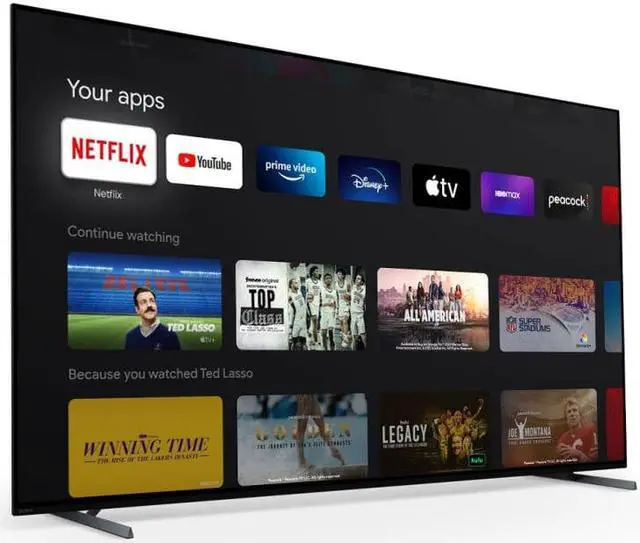 Alt view image 4 of 20 - Sony 55 Class BRAVIA XR A80L 4K HDR OLED TV Smart Google TV XR55A80L- 2023 Model