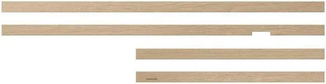 Alt view image 3 of 5 - Samsung (2023) 32" The Frame Customizable Bezel In Modern Teak - VG-SCFC32TKBZA