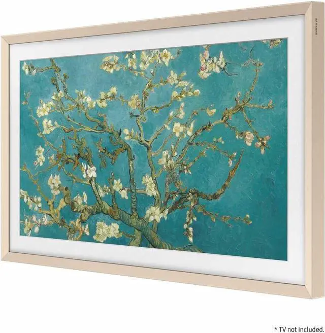 Alt view image 2 of 3 - Samsung Magnetic Metal Bezel for 32" LS03C The Frame TV (Sand Gold) VG-SCFC32SGMZA