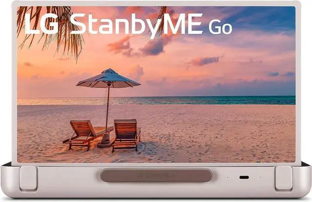 Alt view image 3 of 20 - LG 27" StanbyME Go FHD Portable Smart Touch Screen - 27LX5QKNA
