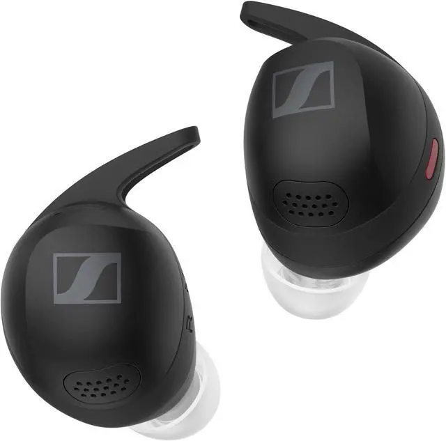 Main image of Sennheiser MOMENTUM Sport Earbuds with Sport Sound Tuning and Adaptive ANC, Secure Fit, 24-Hour Battery Life, Fitness Tracker for Body Performance Data - Black