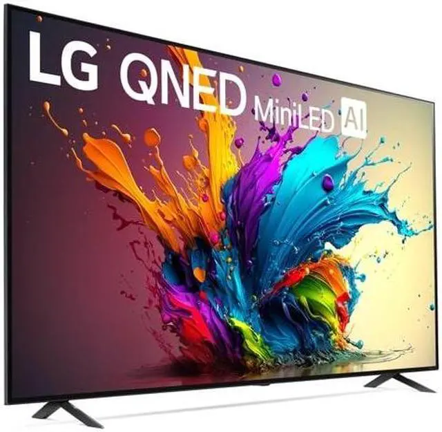 Alt view image 2 of 6 - LG 75-Inch Class QNED90T Series Mini LED Smart TV 4K Processor Flat Screen with Magic Remote AI-Powered with Alexa Built-in (75QNED90TUA, 2024)