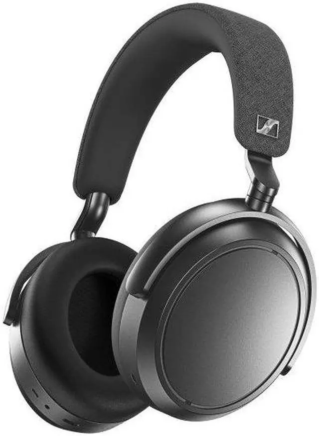 Main image of Sennheiser Momentum 4 Wireless Headphones, Bluetooth for Crystal-Clear Calls w/Adaptive Noise Cancellation, 60h Battery Life, Customizable Sound & Lightweight Folding Design, Graphite