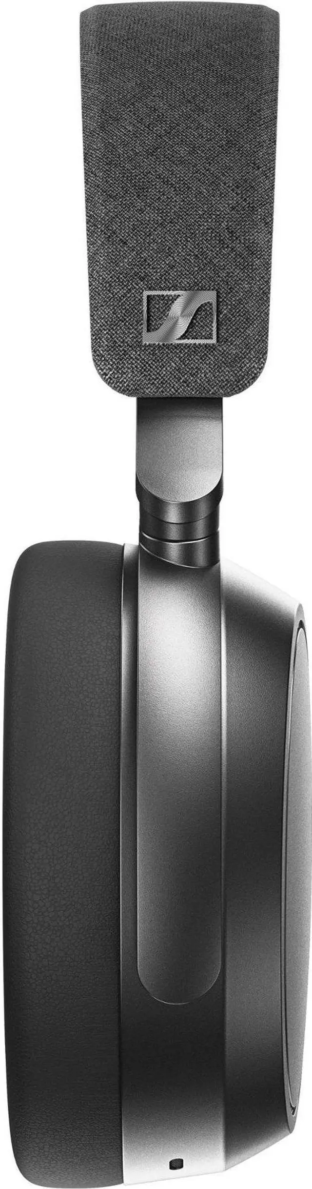 Alt view image 3 of 9 - Sennheiser Momentum 4 Wireless Headphones, Bluetooth for Crystal-Clear Calls w/Adaptive Noise Cancellation, 60h Battery Life, Customizable Sound & Lightweight Folding Design, Graphite