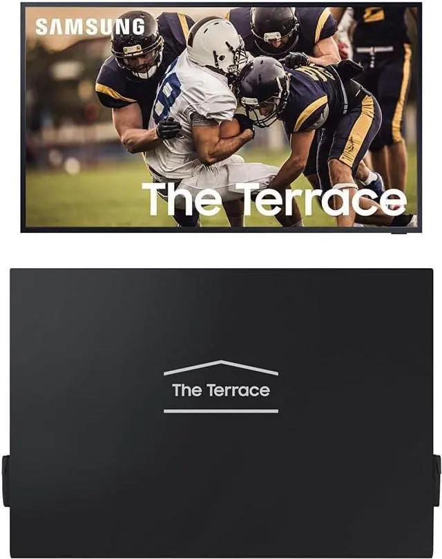 Alt view image 2 of 5 - Samsung The Terrace LST7D Outdoor TV QLED 65-Inch Partial Sun 4K Smart in Black (2024)