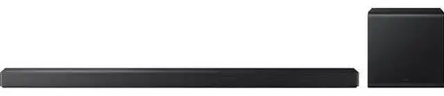 Alt view image 3 of 12 - Samsung Q-series Soundbar HW-QS700F 3.1.2CH Wireless Smart Sound Bar and Subwoofer (2025) - Titan Black