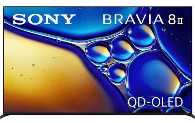 Main image of Sony BRAVIA 8 II QD-OLED TV 65-Inch 4K Smart with Google TV - K65XR80M2