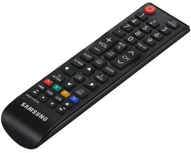 Alt view image 3 of 5 - Samsung Universal IR Remote, Smart TV Remote Control, All-in-One Samsung Remote, User-Friendly Design, Batteries Included, Black, (VG-TM1240AN/ZA, 2024)