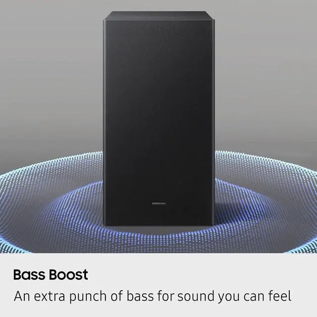 Alt view image 6 of 7 - Samsung B-Series Soundbar 2.1 Channel Dolby Audio / DTS Virtual:X with Subwoofer (HW-B550F/ZA, 2025)