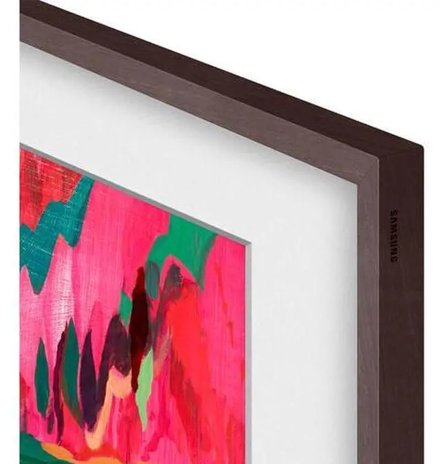 Alt view image 3 of 5 - Samsung 65-inch The Frame Customizable Bezel in Modern Brown - VG-SCFF65BWBZA
