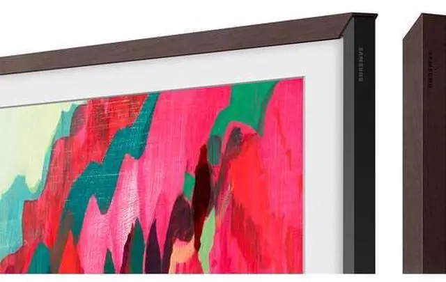 Alt view image 4 of 5 - Samsung 65-inch The Frame Customizable Bezel in Modern Brown - VG-SCFF65BWBZA