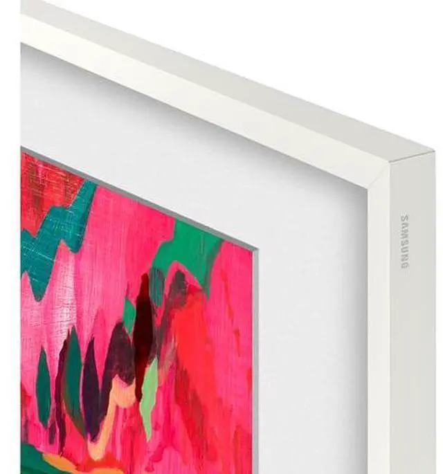 Main image of Samsung 65-inch The Frame Customizable Bezel in Modern White - VG-SCFF65WTBZA