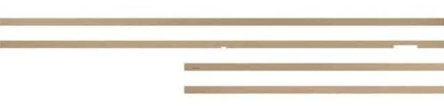 Alt view image 4 of 18 - SAMSUNG 85 The Frame Customizable Bezel (2025 Model), Magnetic, Quick and Easy Installation, VG-SCFF85TKBZA, Modern Teak