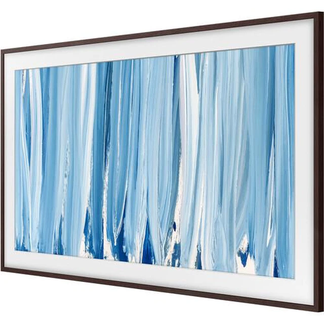 Alt view image 2 of 4 - Samsung Customizable Bezel for 65" The Frame & Frame Pro TVs (2026, Modern Brown)