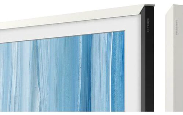 Alt view image 4 of 4 - Samsung Customizable Bezel for 50" The Frame & Frame Pro TVs (2026, Modern White)