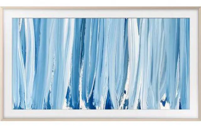 Alt view image 2 of 4 - Samsung Customizable Bezel for 32" The Frame TV (2026, Sand Gold Metal)