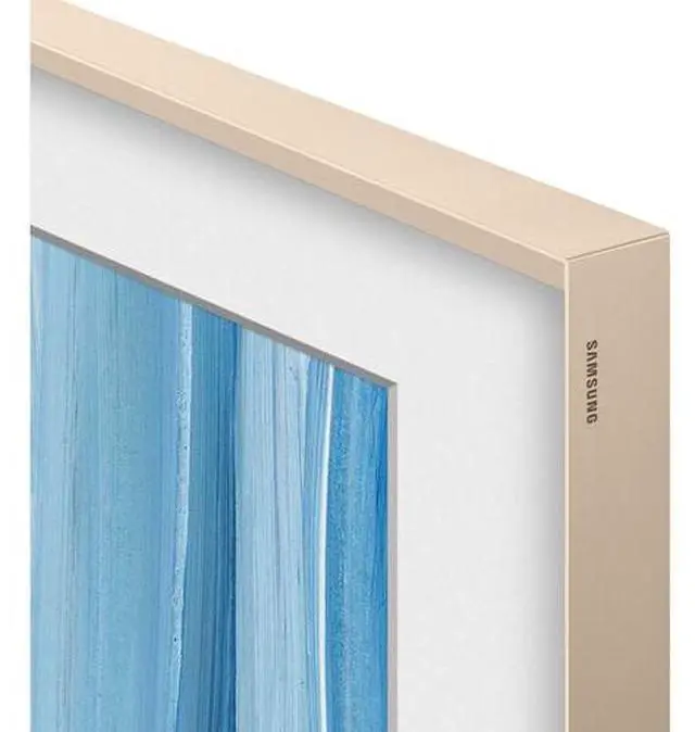 Alt view image 5 of 5 - Samsung Customizable Bezel for 43" The Frame & Frame Pro TVs (2026, Sand Gold Metal)