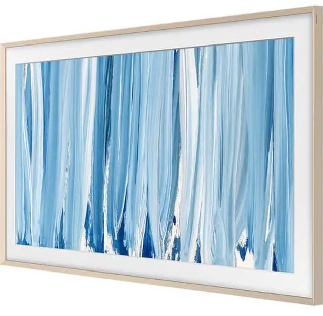Alt view image 4 of 5 - Samsung Customizable Bezel for 43" The Frame & Frame Pro TVs (2026, Sand Gold Metal)