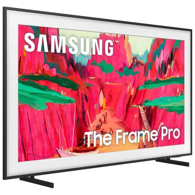 Alt view image 5 of 6 - Samsung The Frame Pro LS03FW Neo QLED 4K 75-Inch Smart TV in Black - QN75LS03FWDXZA