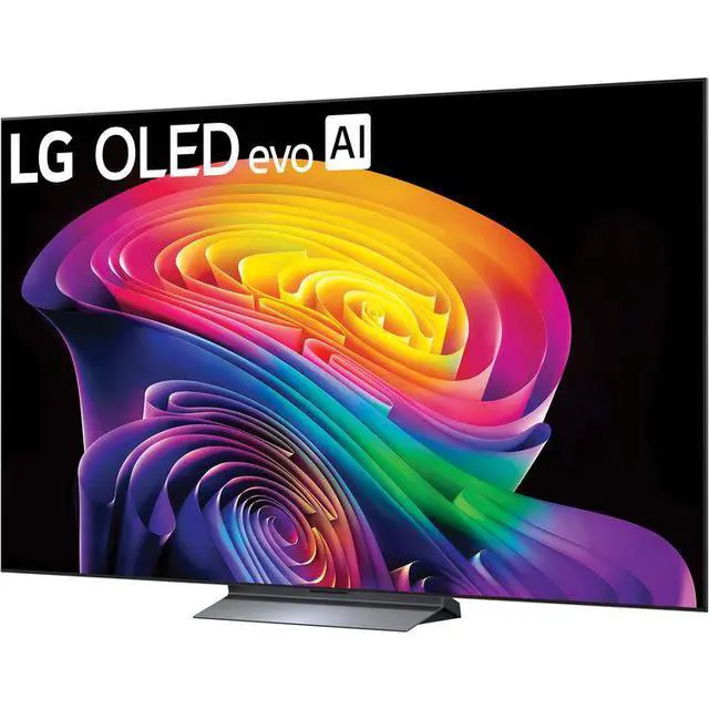 Alt view image 3 of 7 - LG 77" 4K HDR Smart OLED evo AI C6H TV