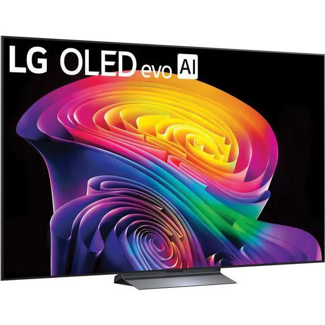 Alt view image 2 of 7 - LG 77" 4K HDR Smart OLED evo AI C6H TV