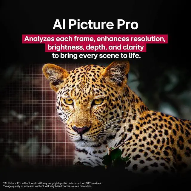 Alt view image 6 of 7 - LG 83-Inch Class OLED AI 4K B5 Series Smart TV w/Dolby Atmos, Dolby Vision, HDR10, AI Super Upscaling 4K, Filmmaker Mode, Wow Orchestra, Alexa Built-in (OLED83B5PUA, 2025)