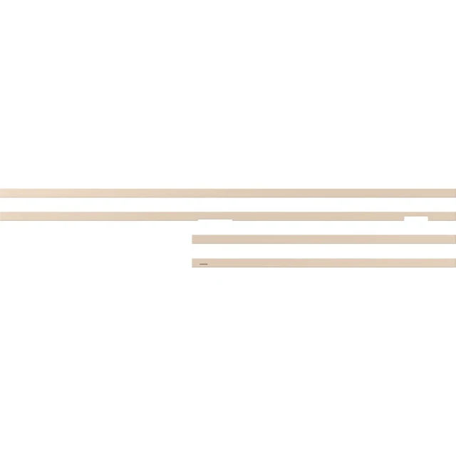 Alt view image 5 of 5 - Samsung 65-Inch The Frame Customizable Bezel in Sand Gold - VG-SCFH65SGMZA